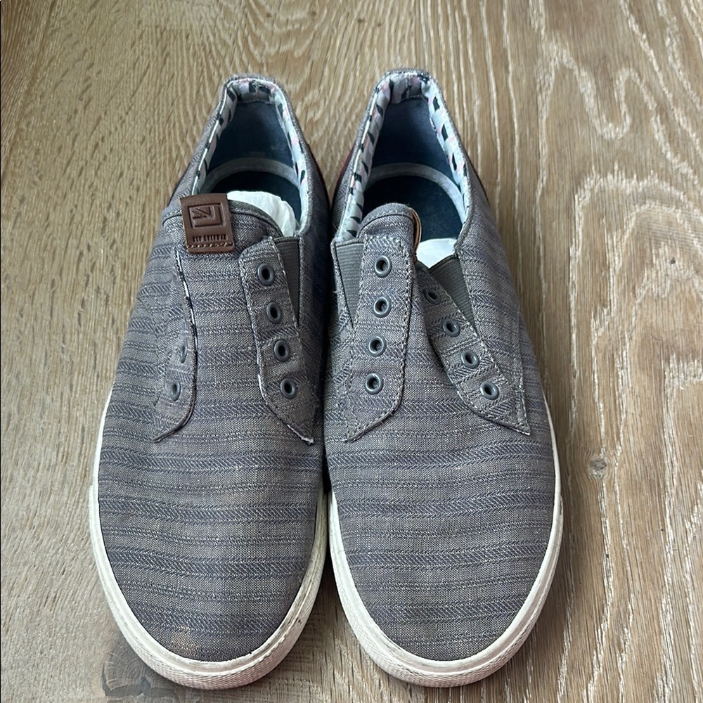 Men's Gray Casual Slip-On Shoes